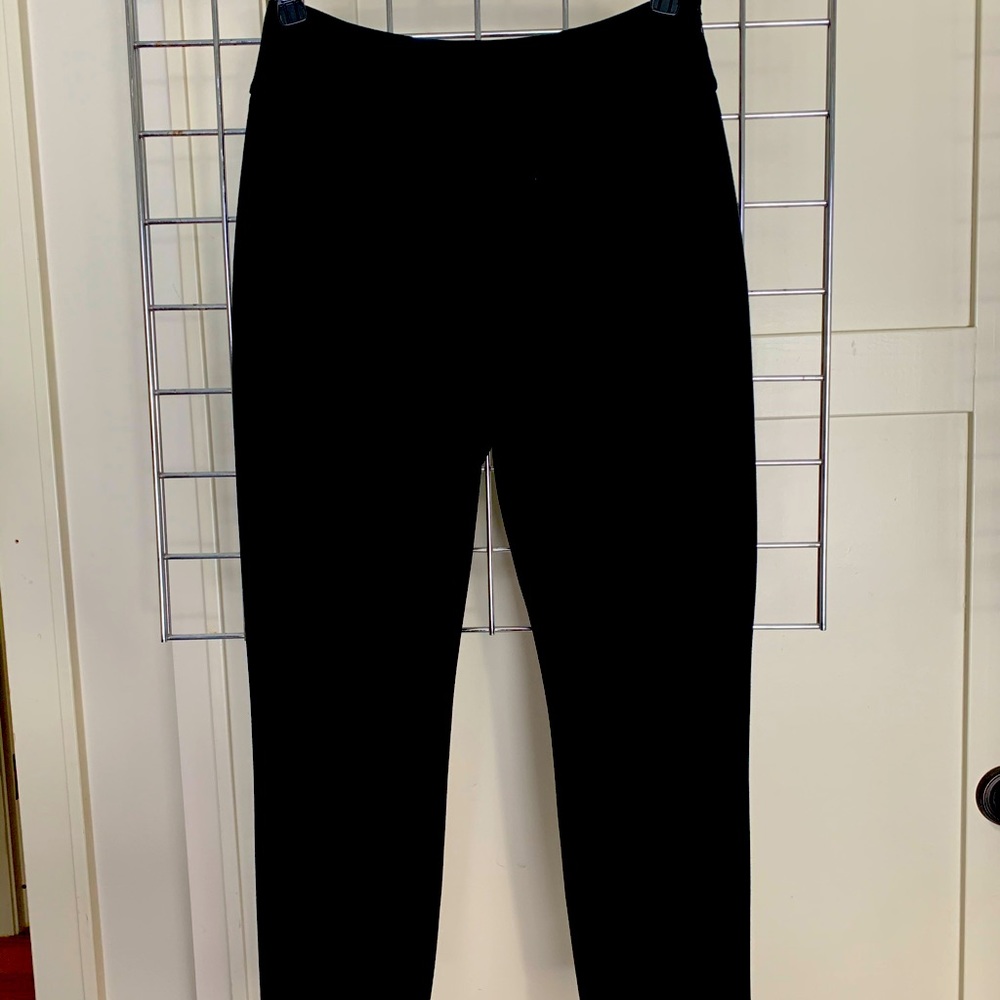 Black pointe knit cabi Banded Waist trouser